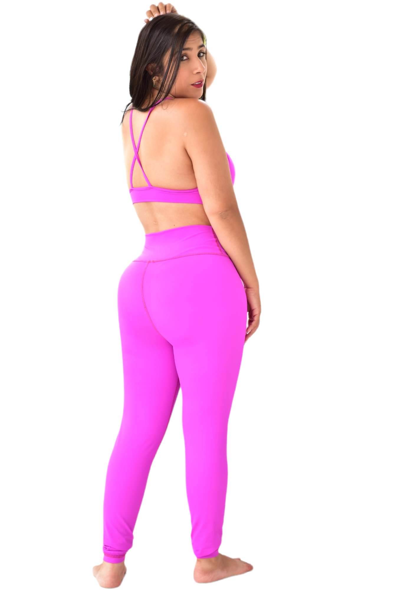 LEGGINS SET 2 PIEZAS PREMIUMTEX VIOLETA