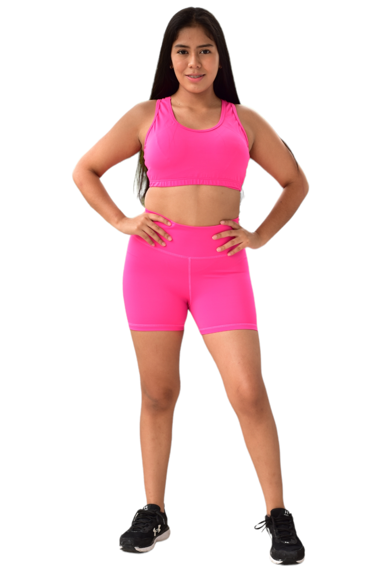SHORT SET 2 PIEZAS SUPLEX FUCSIA