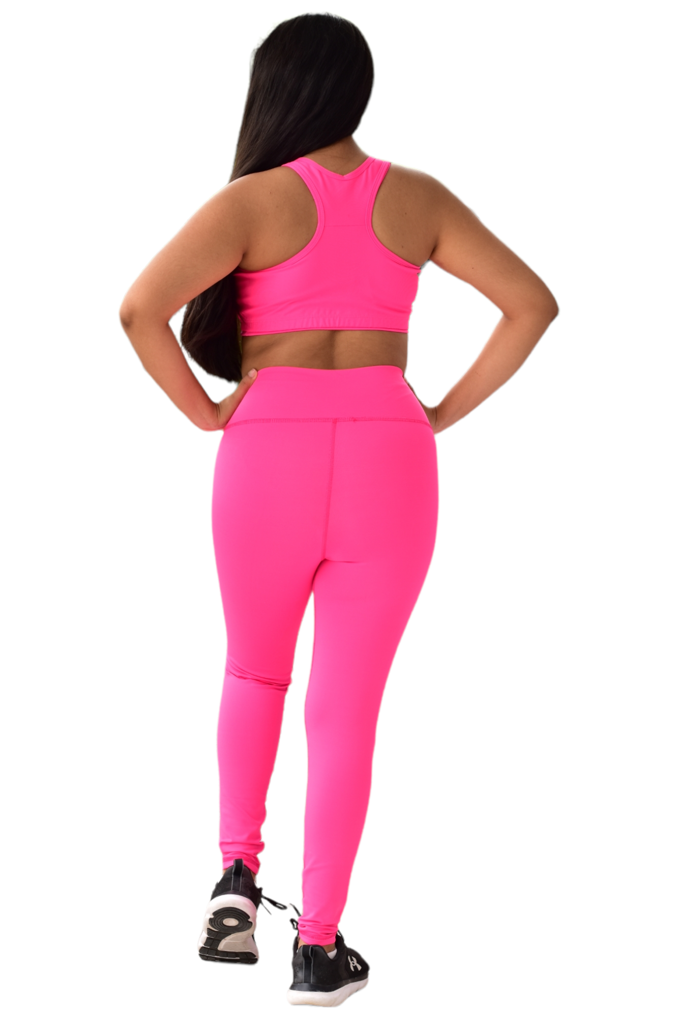 LEGGINS SET 2 PIEZAS SUPLEX FUCSIA
