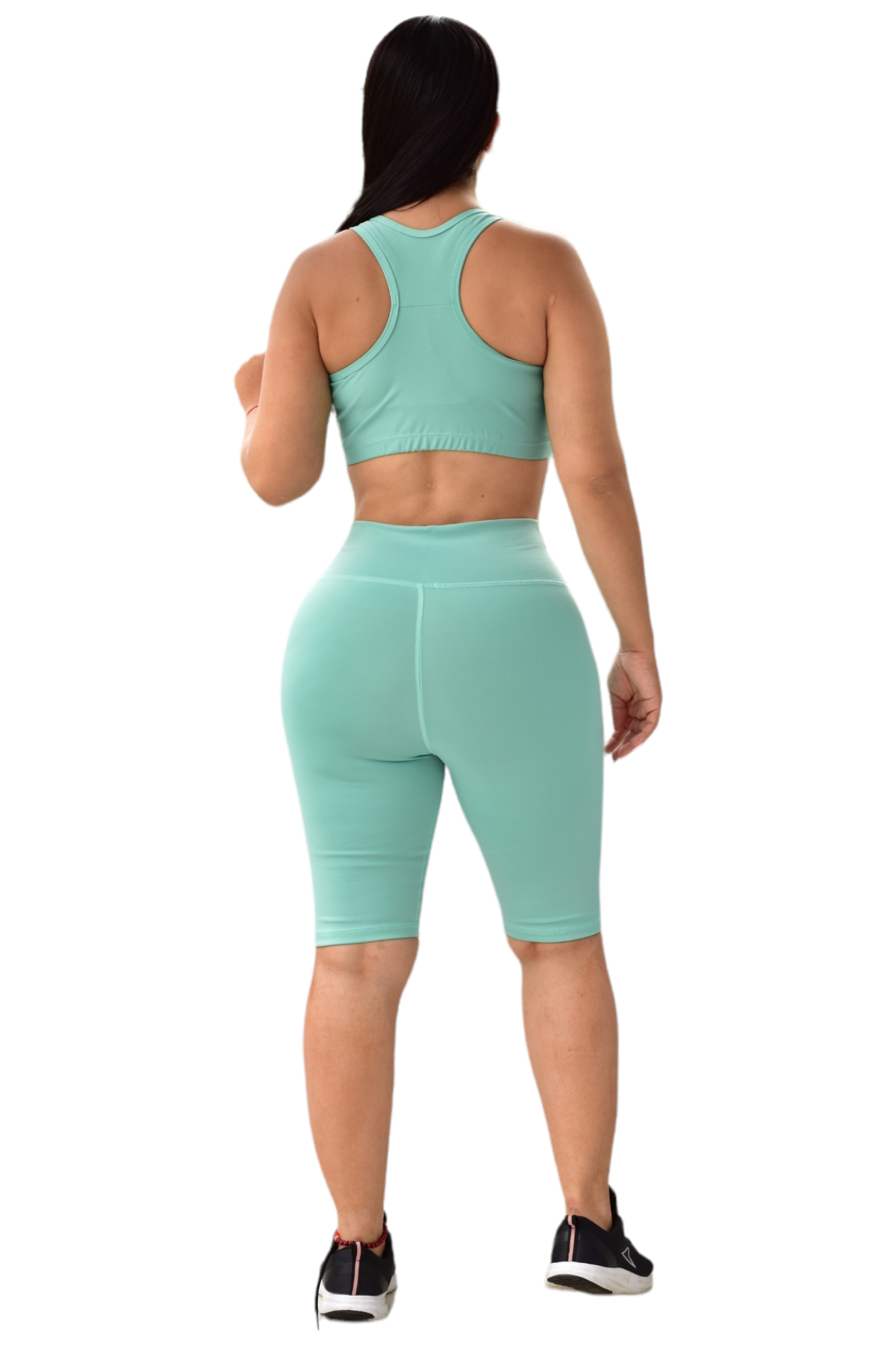 BIKER SET 2 PIEZAS SUPLEX VERDE MENTA