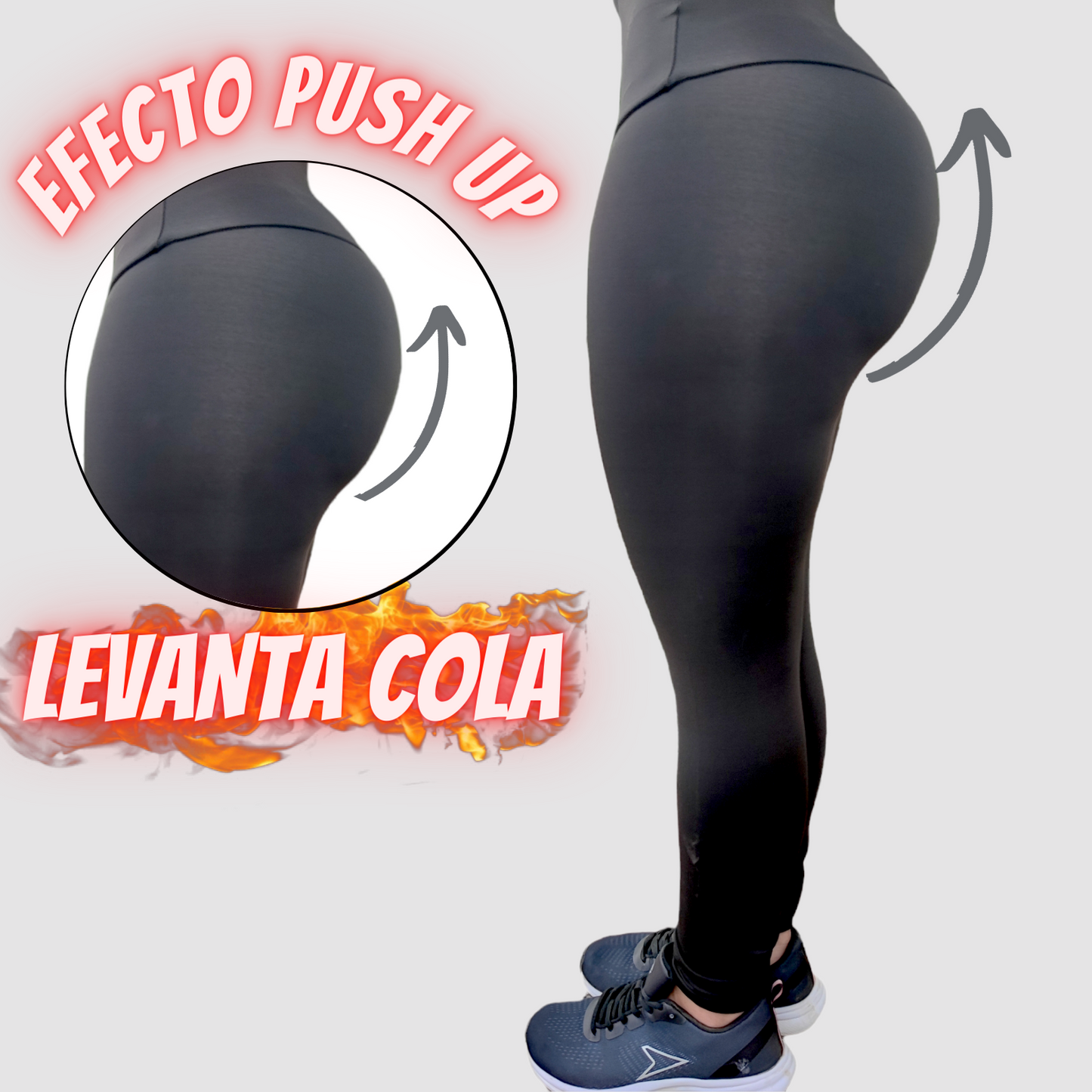 🔥LEGGINS CON FAJA REDUCTORA EN NEOPRENO EFECTO SAUNA EN TELA SUPLEX🔥 oversilvercolombia