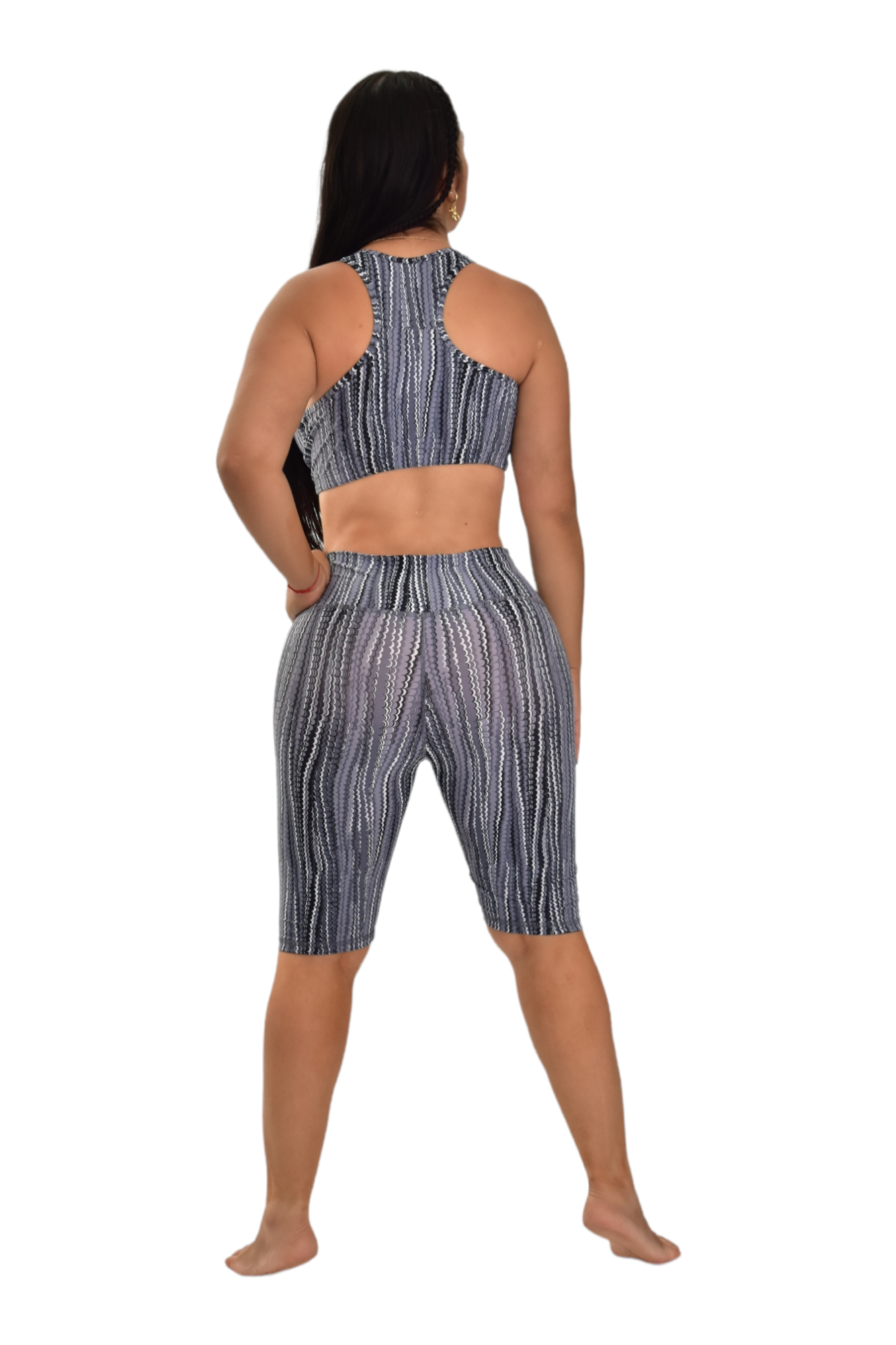 BIKER SET 2 PIEZAS PREMIUMTEX GRIS ESCAMA oversilvercolombia