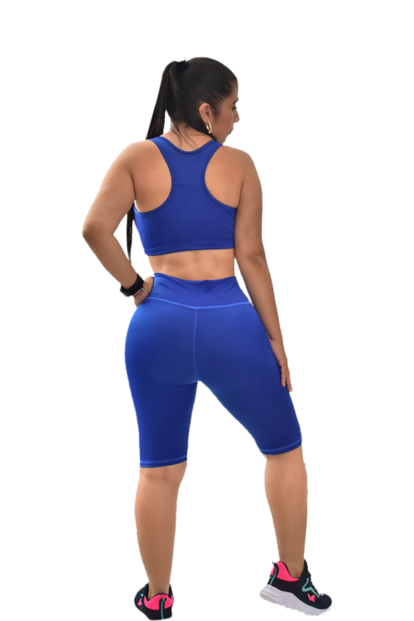 BIKER SET 2 PIEZAS NEWGYM AZUL REY oversilvercolombia