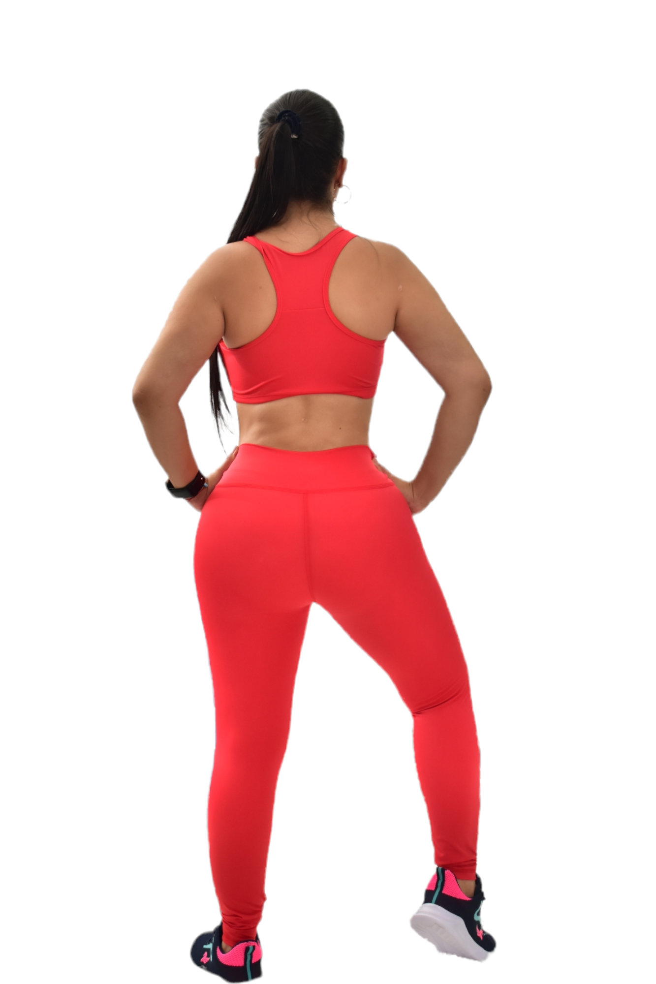 LICRA SET 2 PIEZAS NEWGYM ROJO oversilvercolombia