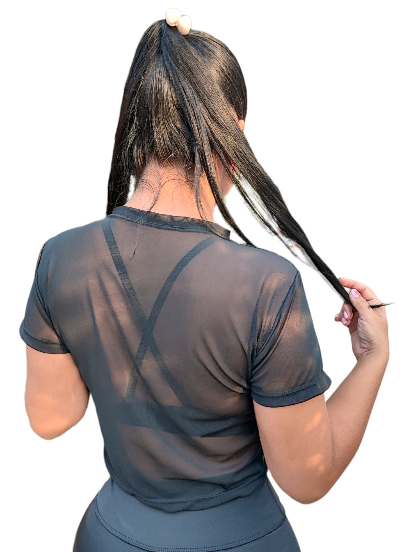 CAMISETA OVERSIZE CORTA MALLATEX OVERSILVER®