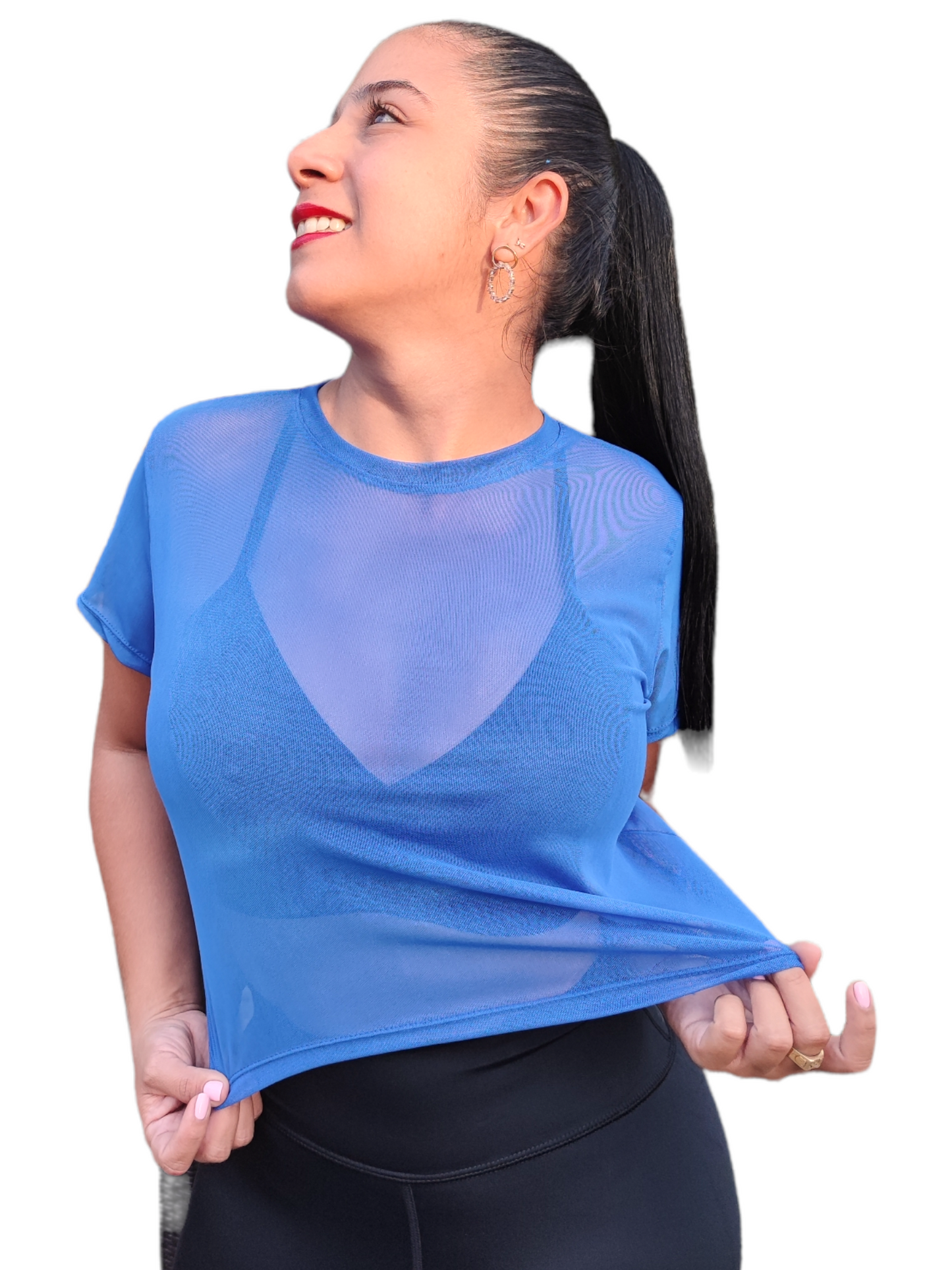 CAMISETA OVERSIZE CORTA MALLATEX OVERSILVER®