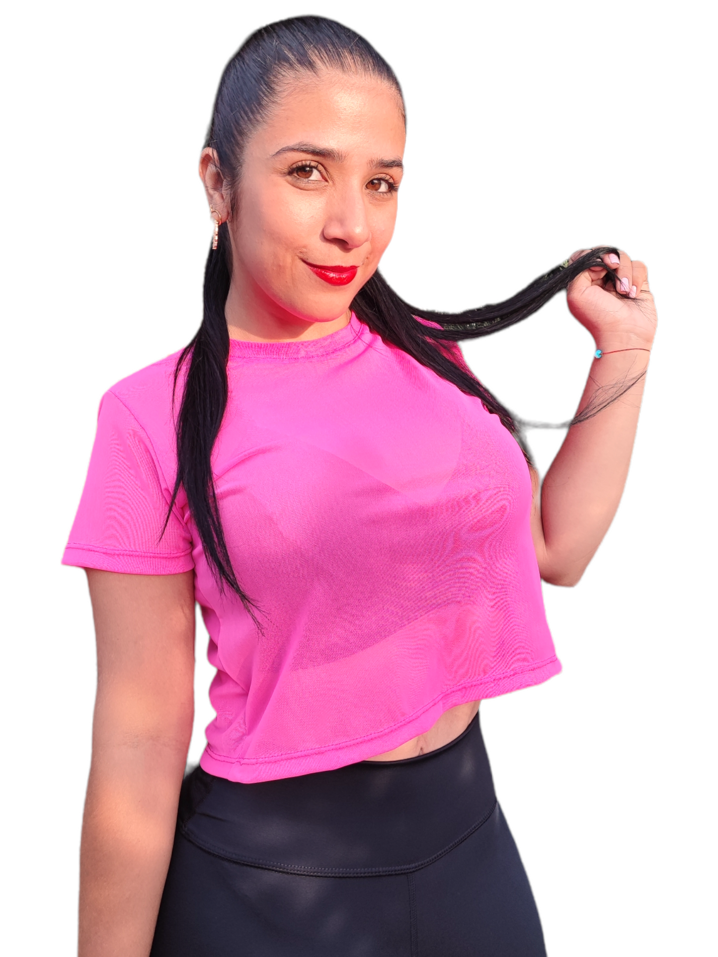 CAMISETA OVERSIZE CORTA MALLATEX OVERSILVER®