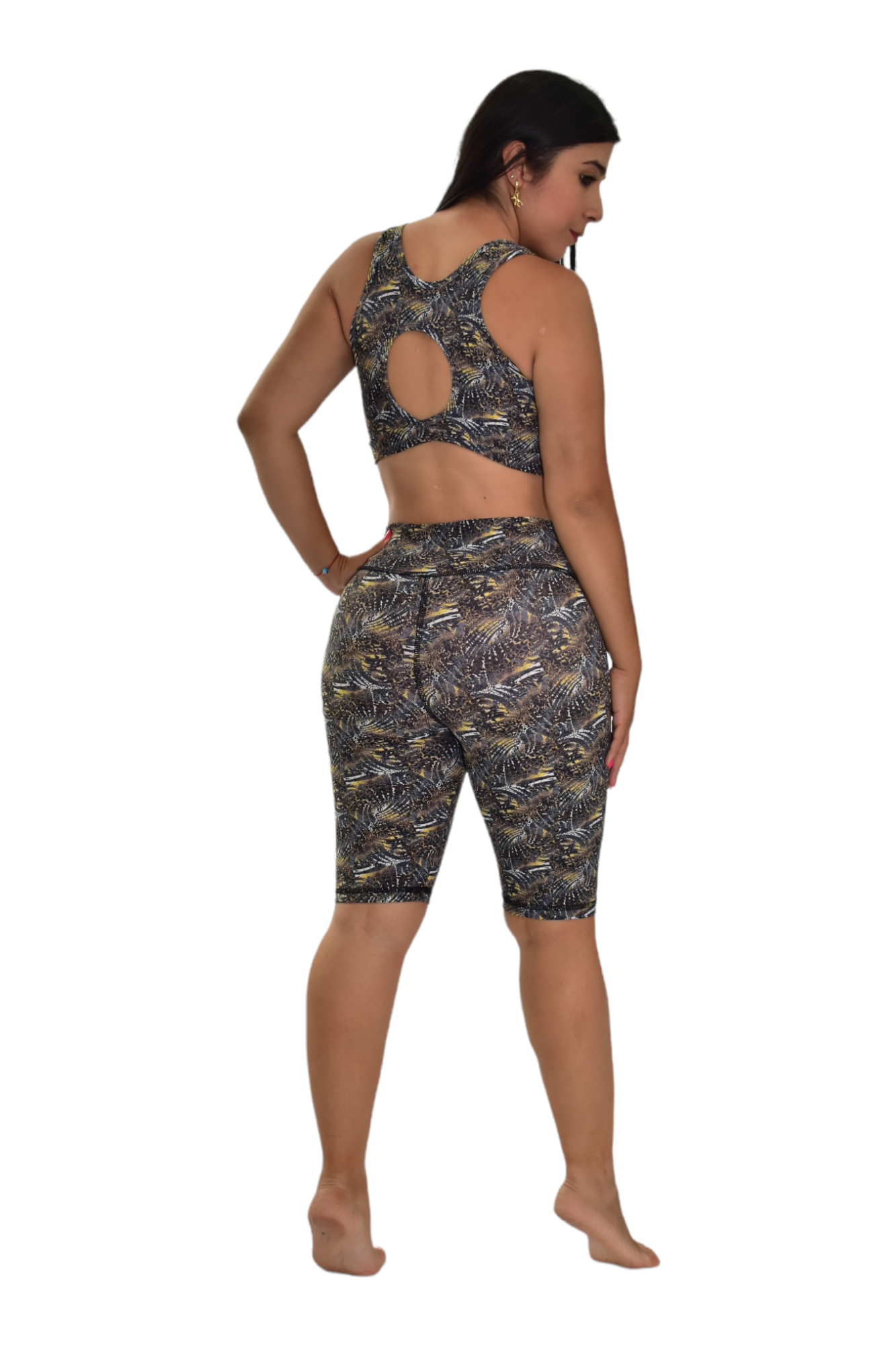 BIKER SET 2 PIEZAS PREMIUMTEX MADERA LEOPARDO oversilvercolombia