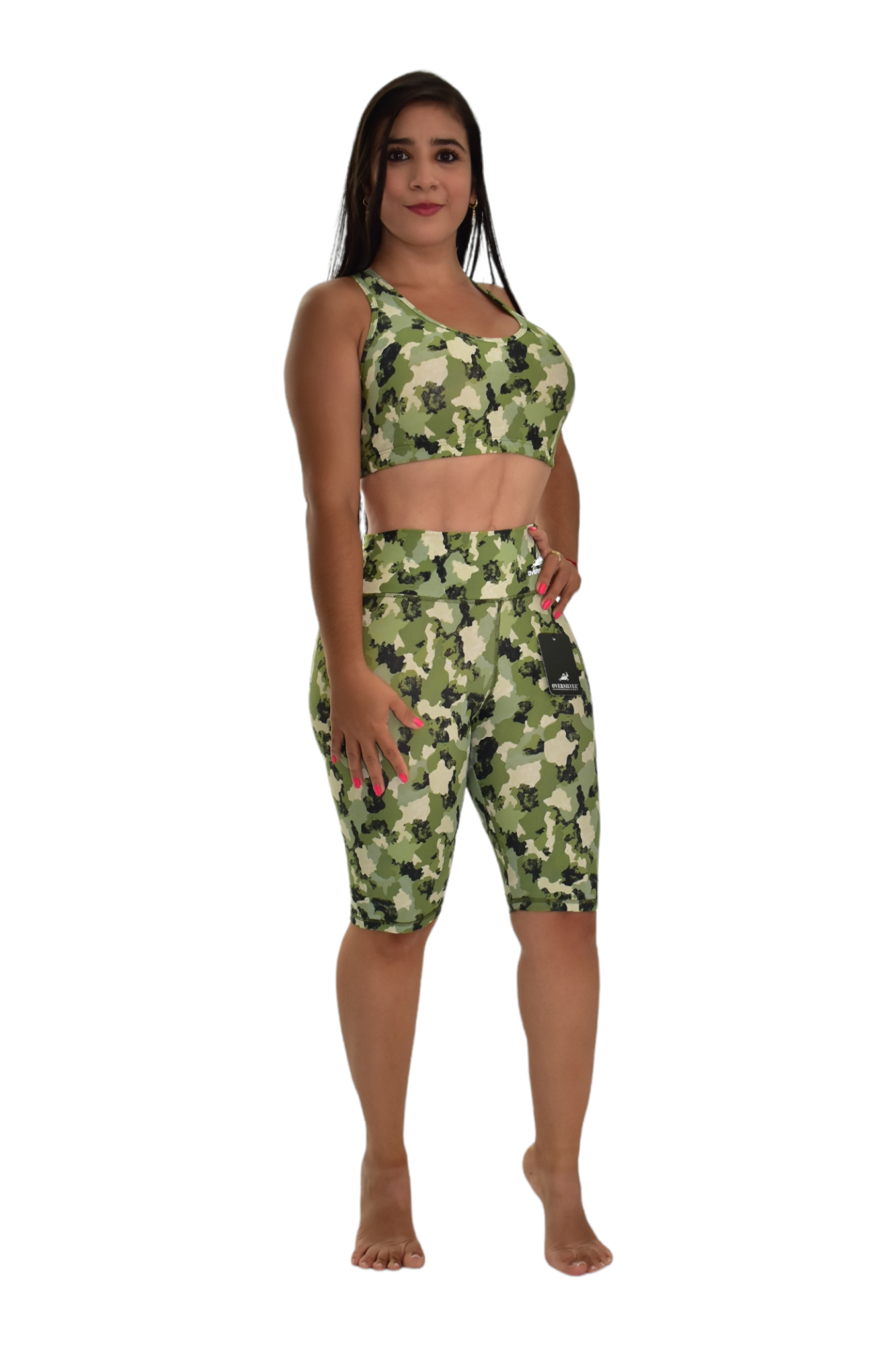 BIKER SET 2 PIEZAS PREMIUMTEX MILITAR oversilvercolombia