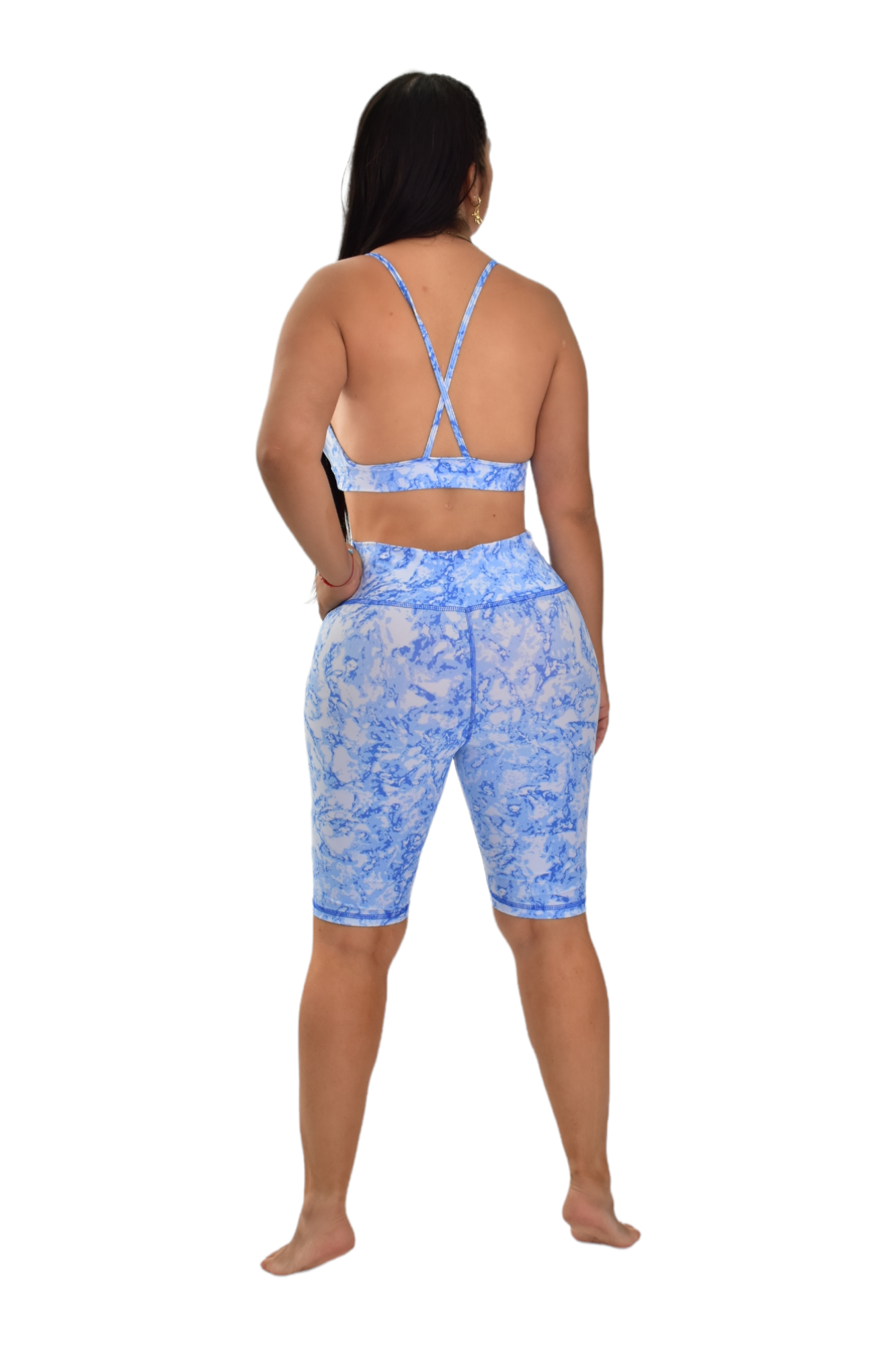 BIKER SET 2 PIEZAS PREMIUMTEX AZUL CIELO MANCHAS oversilvercolombia