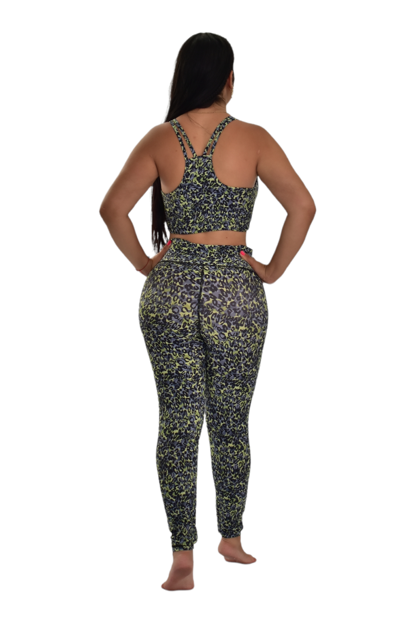 LEGGINS SET 2 PIEZAS PREMIUMTEX ANIMAL VERDE oversilvercolombia