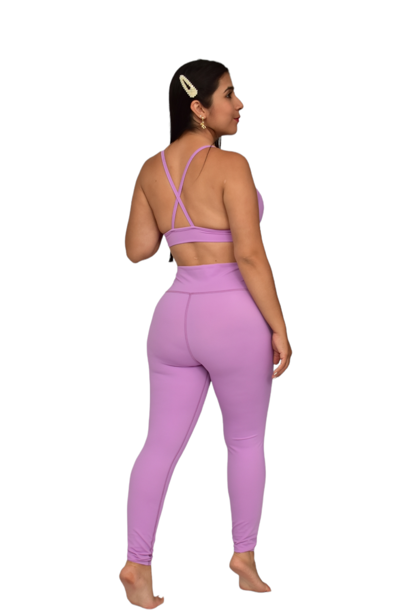 LEGGINS SET 2 PIEZAS PREMIUMTEX LILA oversilvercolombia