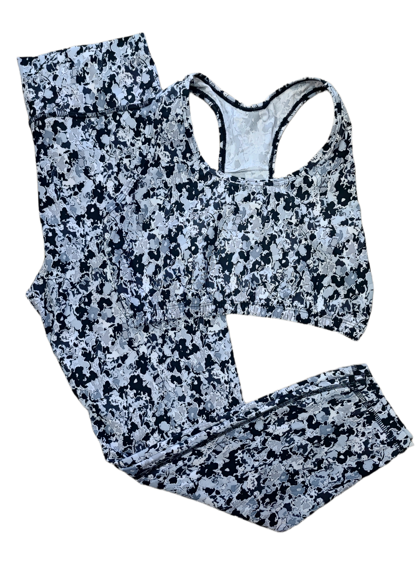 LEGGINS TALLA PLUS SET 2 PIEZAS PREMIUMTEX MANCHAS NEGRO oversilvercolombia