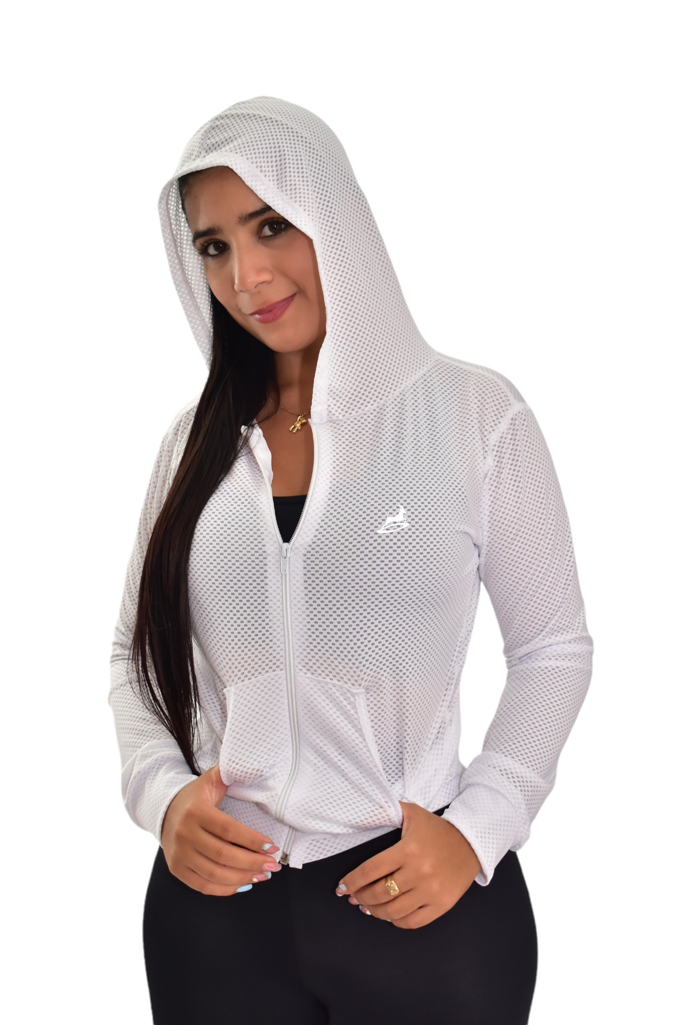 CHAQUETA DEPORTIVA DAMA VERDE MILITAR – OVERSILVER®