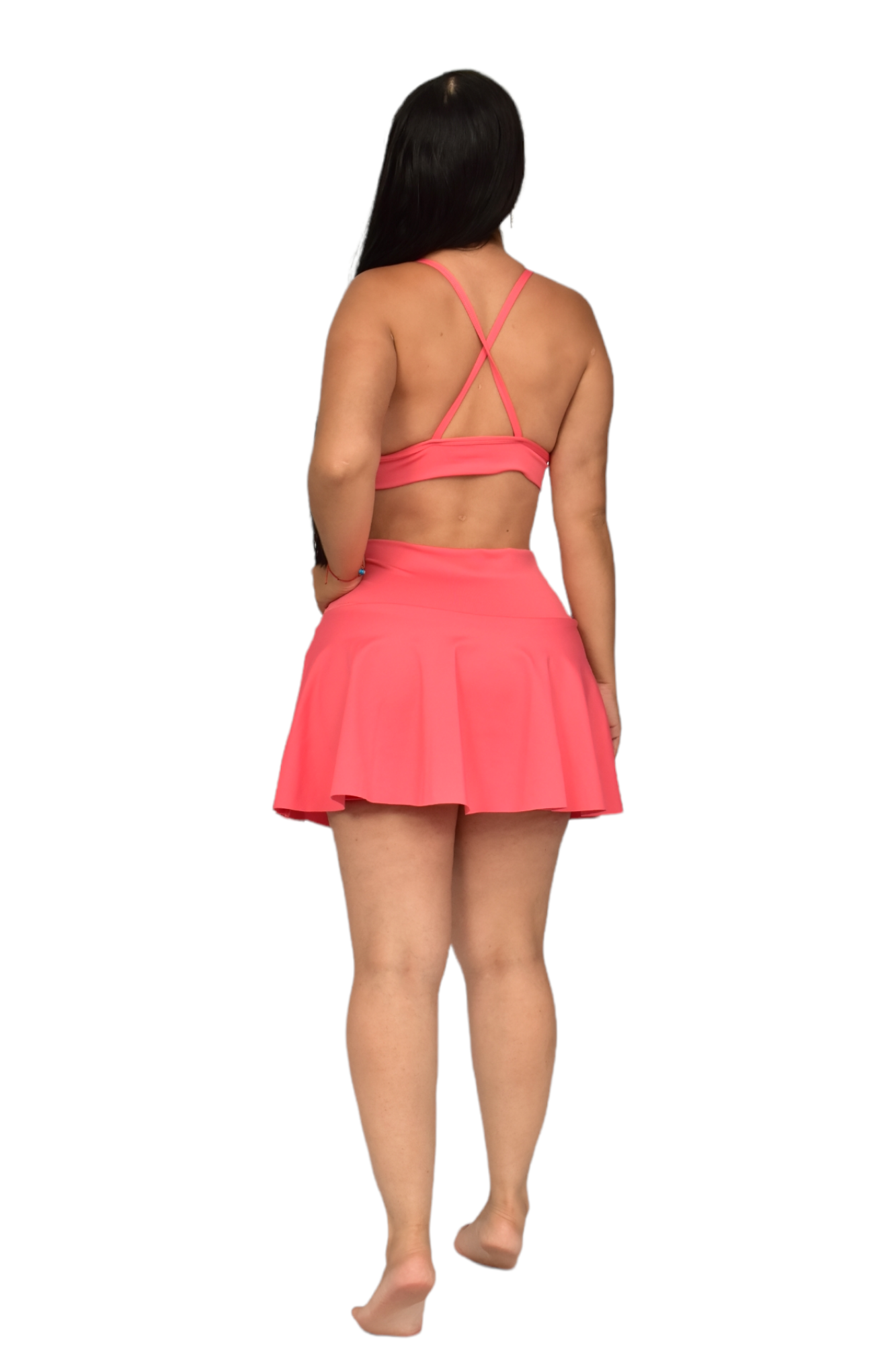 FALDA SHORT SET 2 PIEZAS SUPLEX PALO DE ROSA oversilvercolombia
