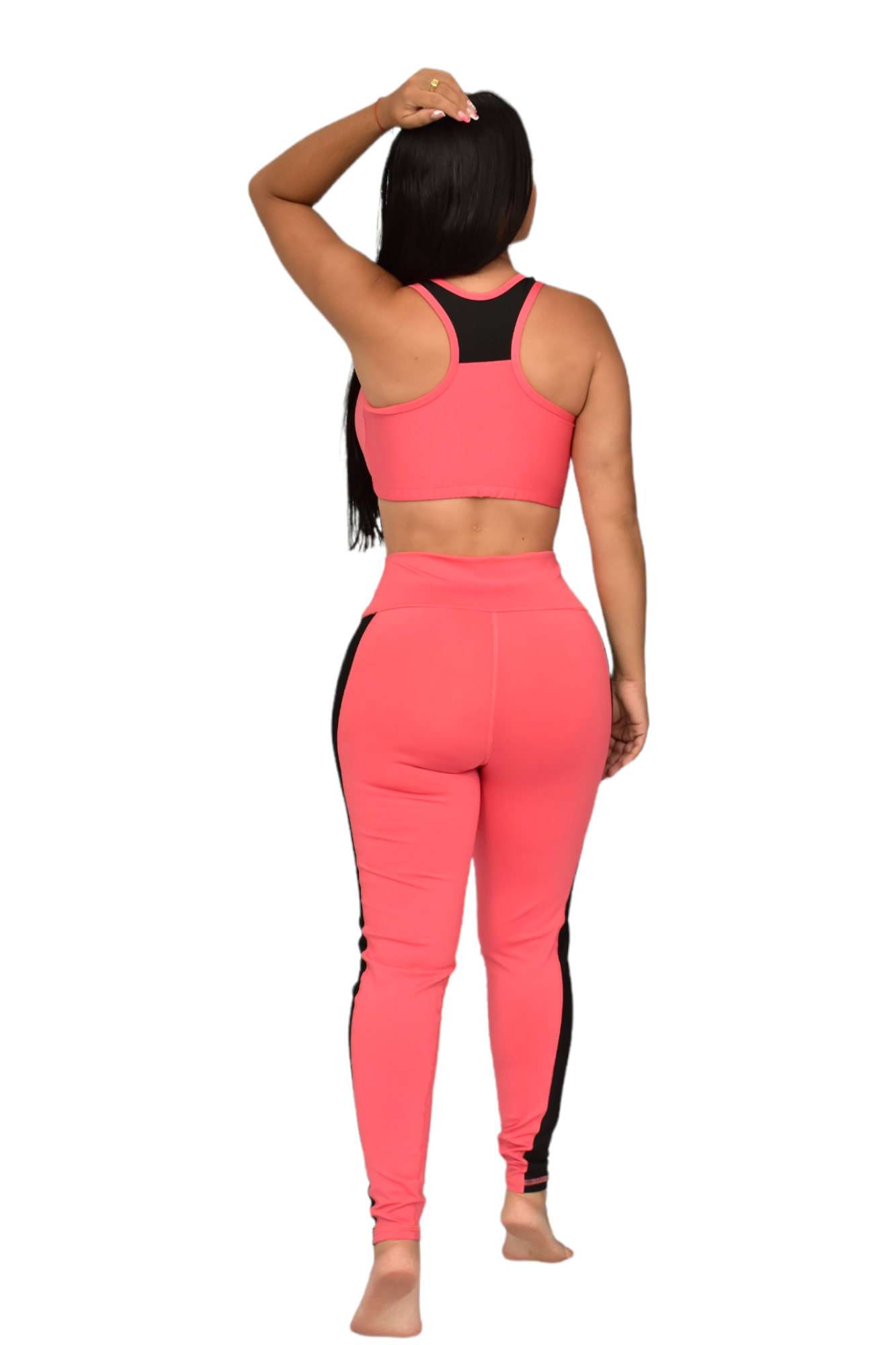 LEGGINS COMBINADO SET 2 PIEZAS SUPLEX PALO DE ROSA oversilvercolombia