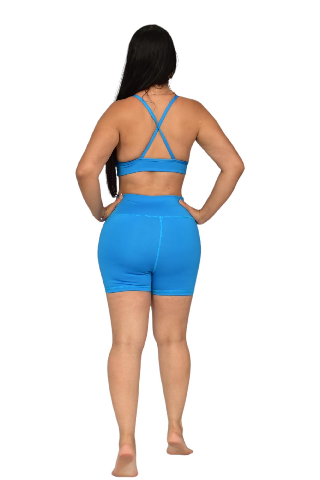 SHORT SET 2 PIEZAS SUPLEX AZUL AGUA oversilvercolombia