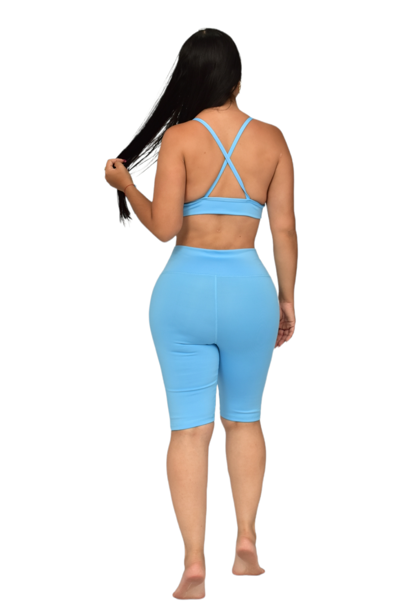 BIKER SET 2 PIEZAS SUPLEX AZUL CIELO oversilvercolombia