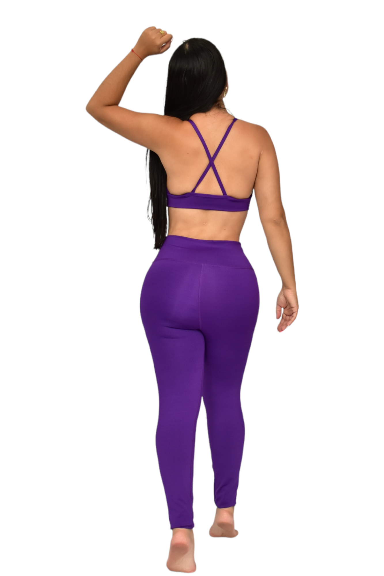 LEGGINS SET 2 PIEZAS SUPLEX MORADO oversilvercolombia