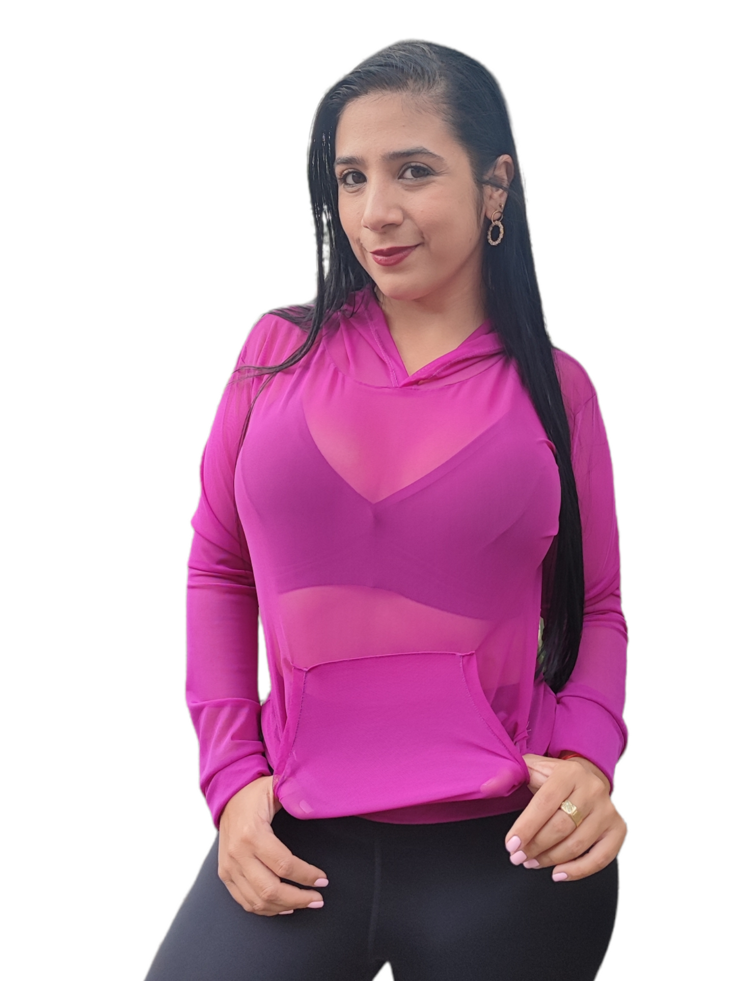 CHAQUETA CAPUCHA MALLATEX OVERSILVER®