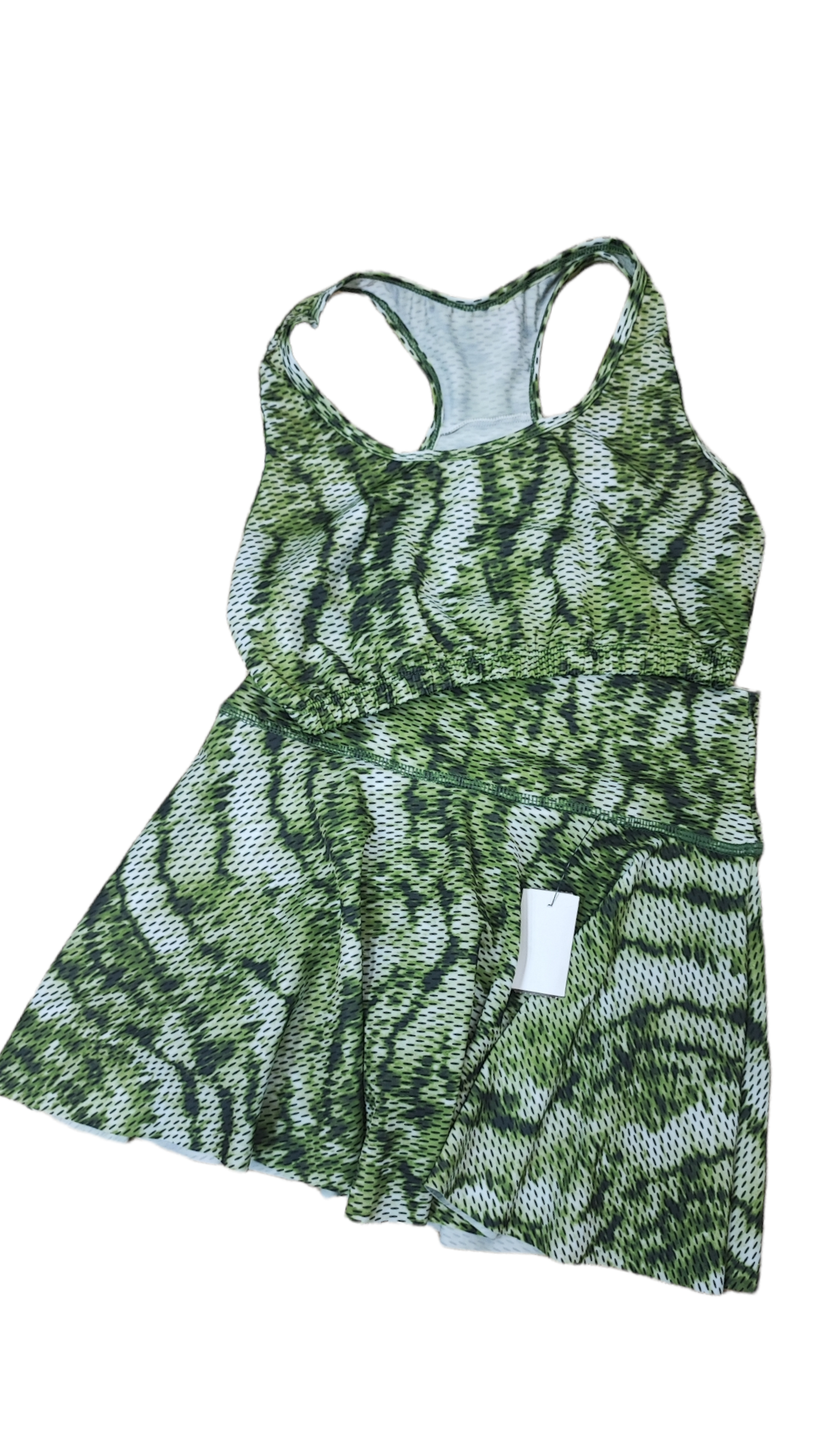 FALDA SHORT SET 2 PIEZAS SPORTGYM VERDE PEPINO oversilvercolombia