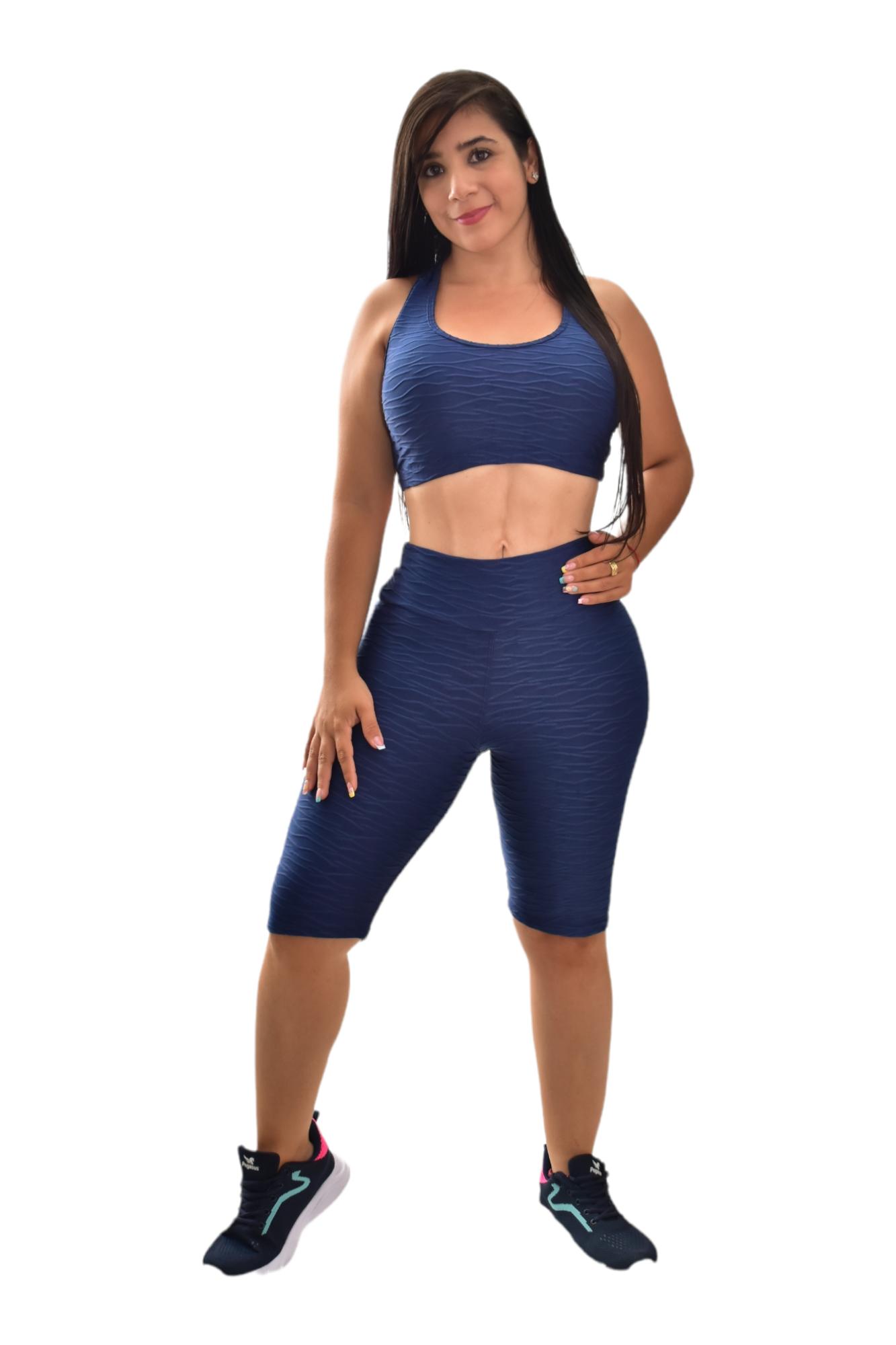 BIKER PUSH UP SET 2 PIEZAS TEXTURIZADO AZUL TURQUIE oversilvercolombia