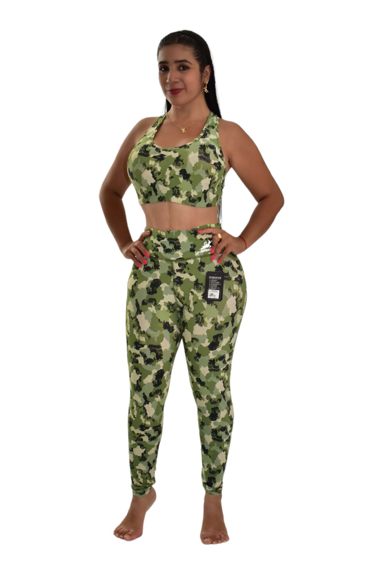 LEGGINS SET 2 PIEZAS PREMIUMTEX MILITAR oversilvercolombia