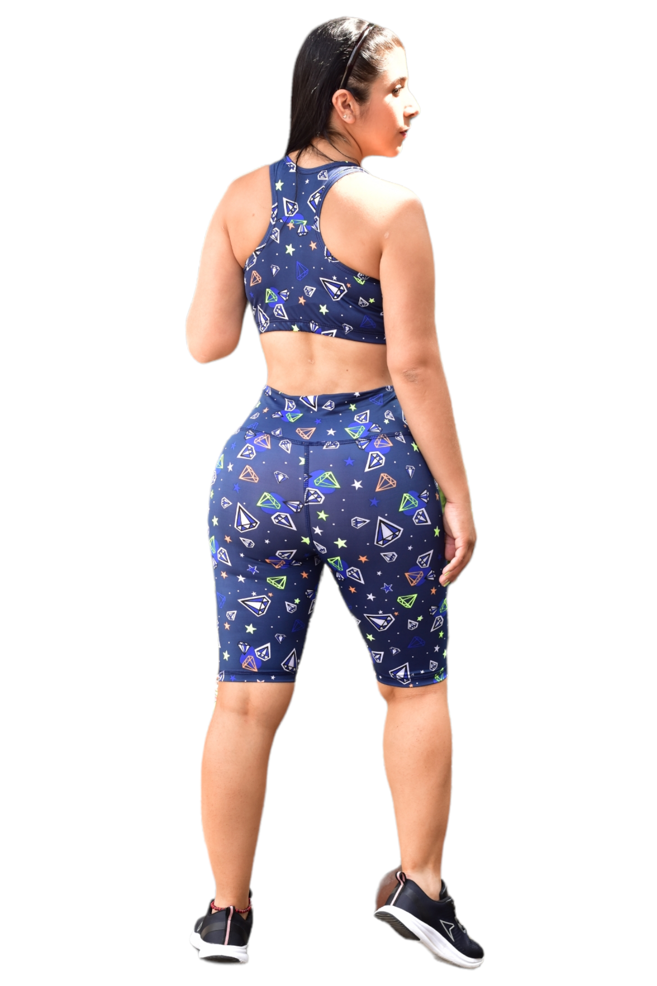 BIKER SET 2 PIEZAS SPORTGYM OSCURO DIAMANTE