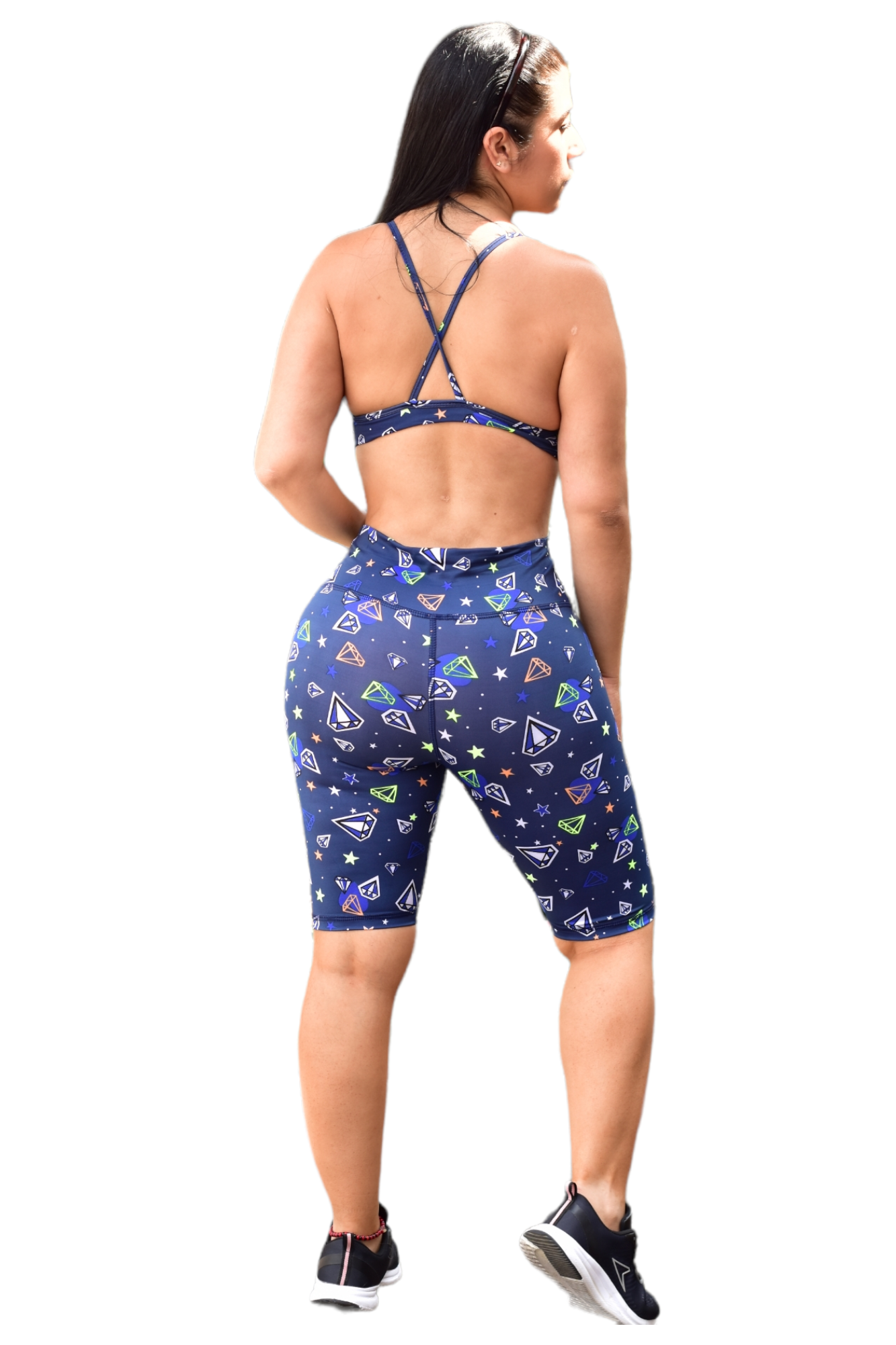 BIKER SET 2 PIEZAS SPORTGYM OSCURO DIAMANTE
