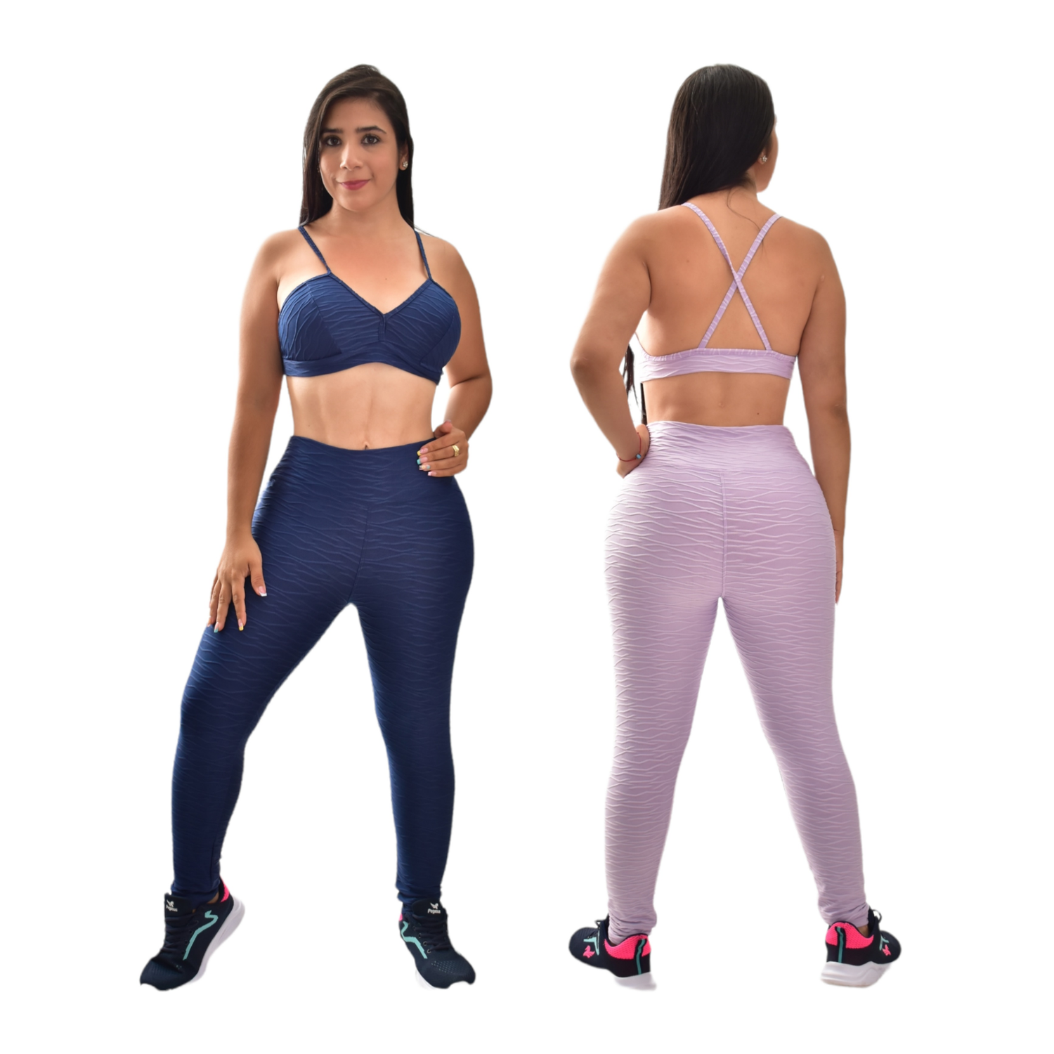 LEGGINS SET 2 PIEZAS TEXTURIZADA