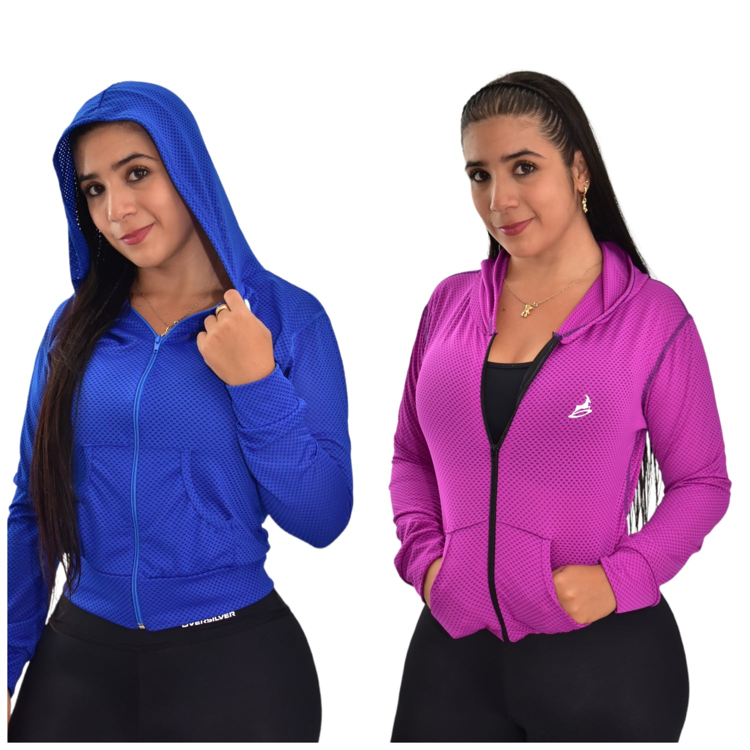 CHAQUETA MANGA LARGA CAPUCHA