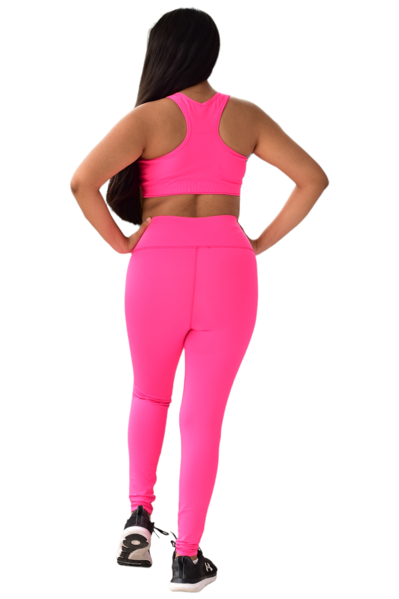 LEGGINS  SET 2 PIEZAS SUPLEX FUCSIA