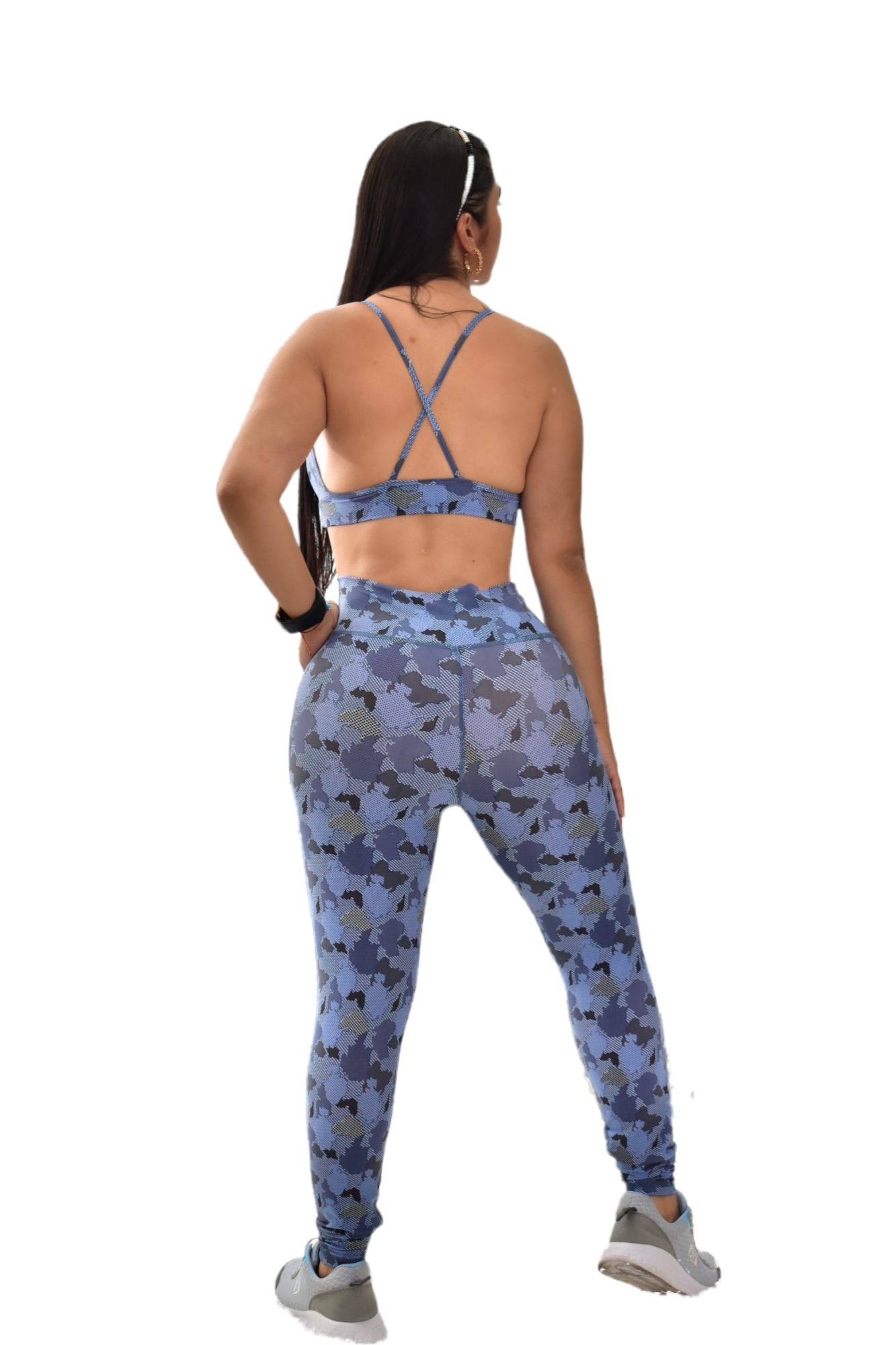 LEGGINS SET 2 PIEZAS PREMIUMTEX MILITAR OSCURO oversilvercolombia