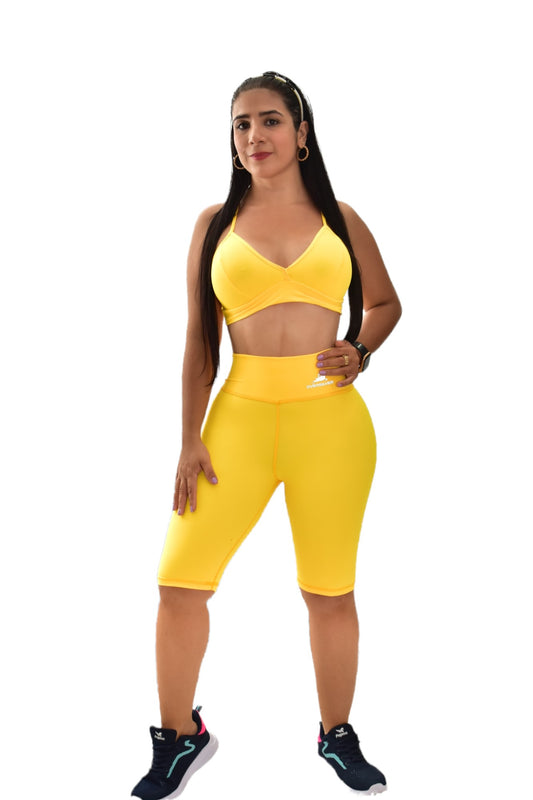 BIKER SET 2 PIEZAS PREMIUMTEX AMARILLO oversilvercolombia