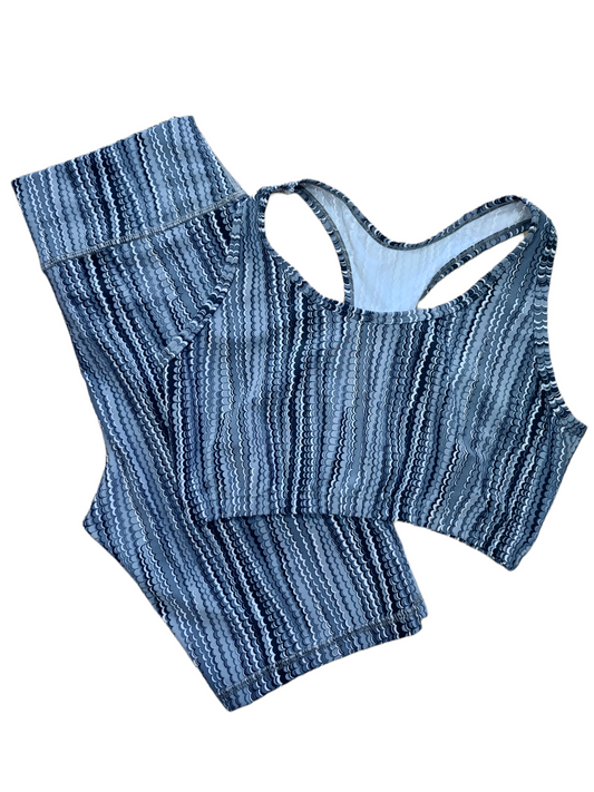 BIKER TALLA PLUS SET 2 PIEZAS PREMIUMTEX GRIS ESCAMAS oversilvercolombia