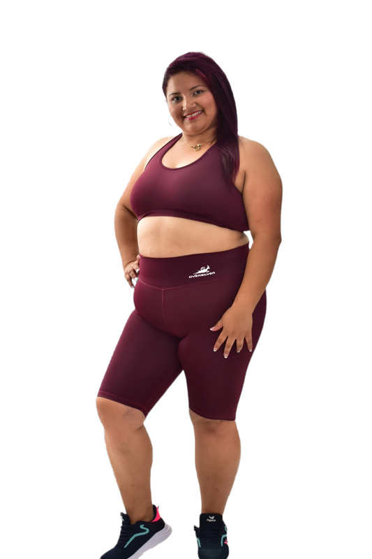 BIKER TALLA PLUS SET 2 PIEZAS PREMIUMTEX VINOTINTO oversilvercolombia