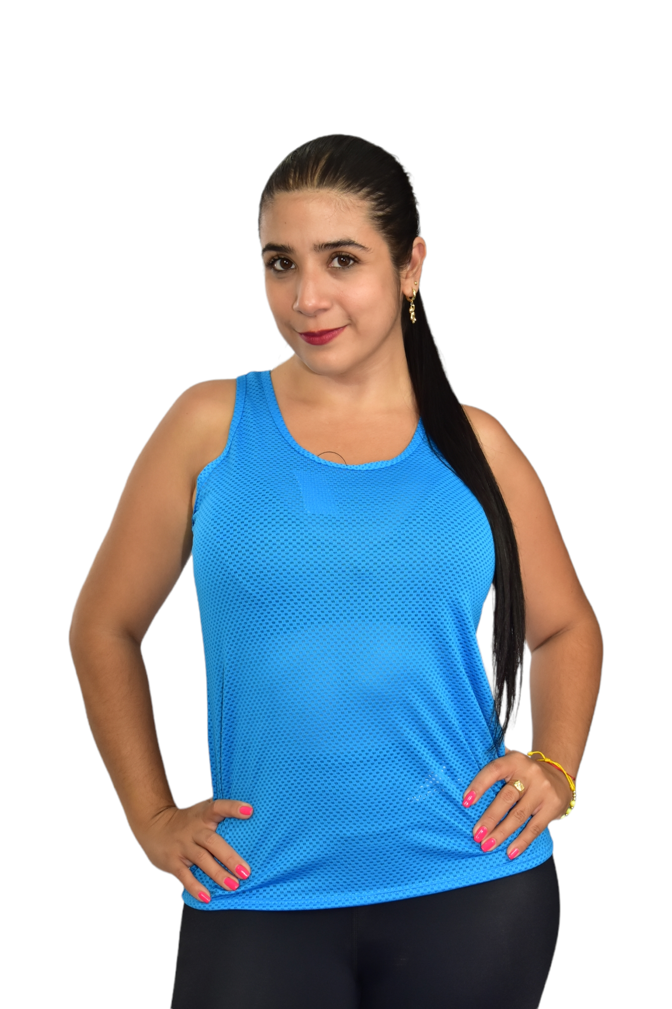 CAMISILLA ESCOTE LAGRIMA MALLA TALLA UNICA OVERSILVER®