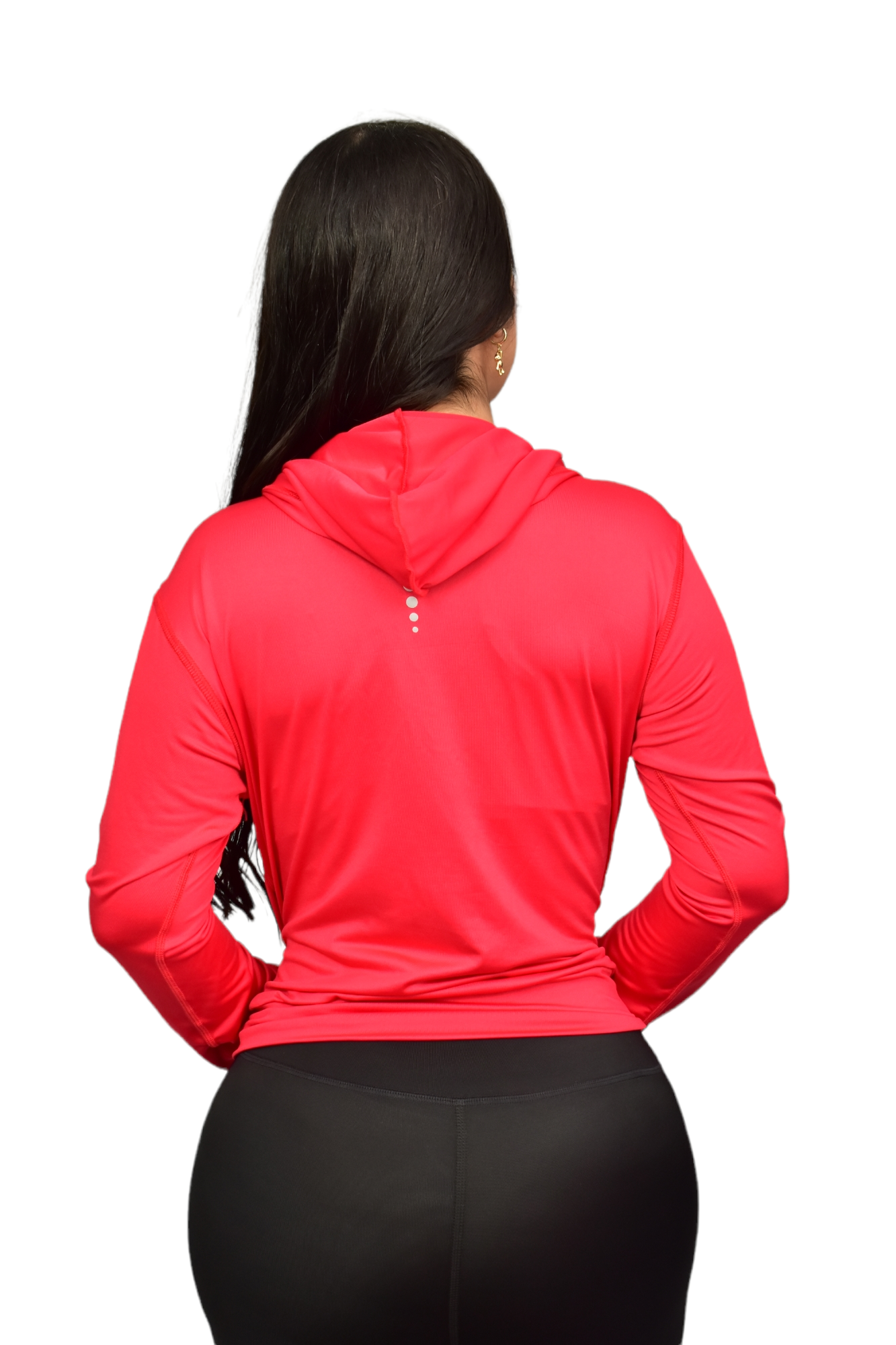 CHAQUETA DEPORTIVA DAMA LICRADA ROJO OVERSILVER®