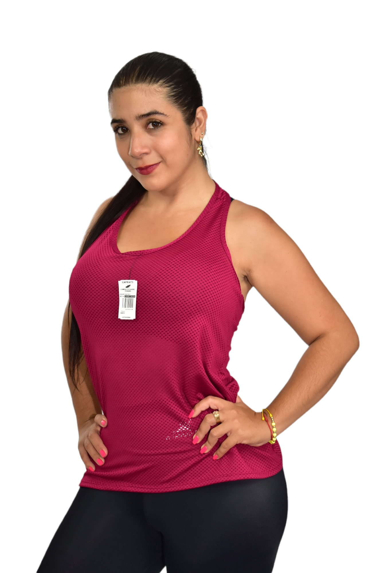 CAMISILLA ESCOTE TIRAS TALLA UNICA OVERSILVER®