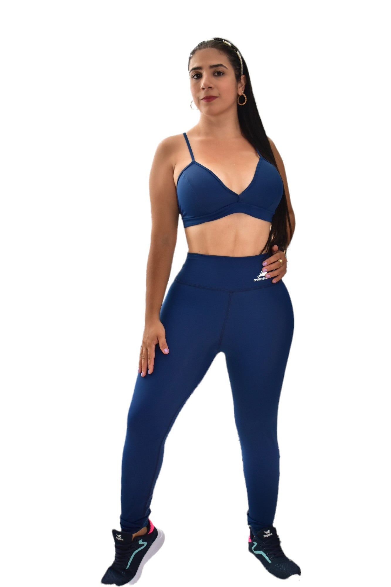 LEGGINS SET 2 PIEZAS PREMIUMTEX AZUL TURQUIE oversilvercolombia