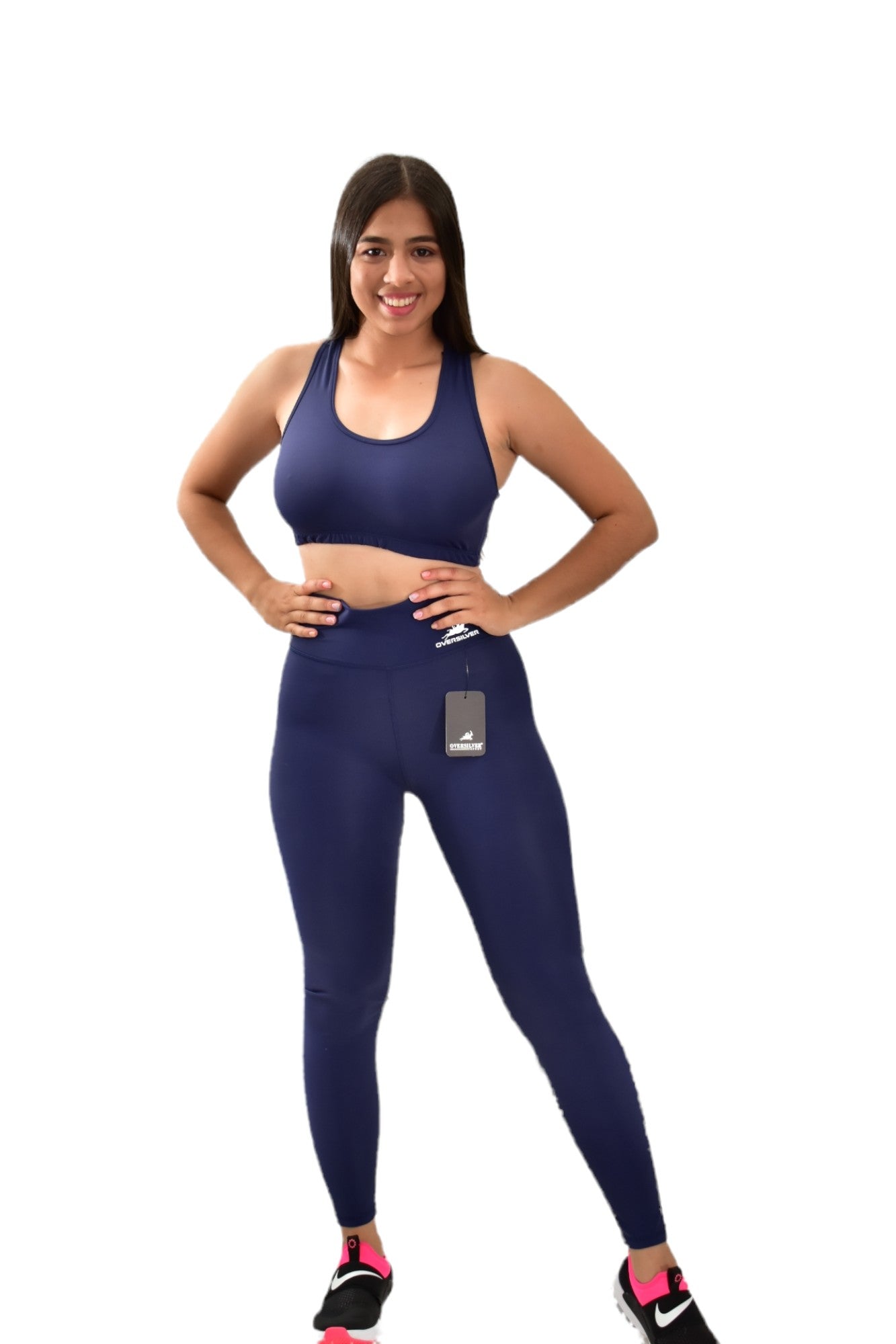 LEGGINS SET 2 PIEZAS PREMIUMTEX AZUL TURQUIE oversilvercolombia