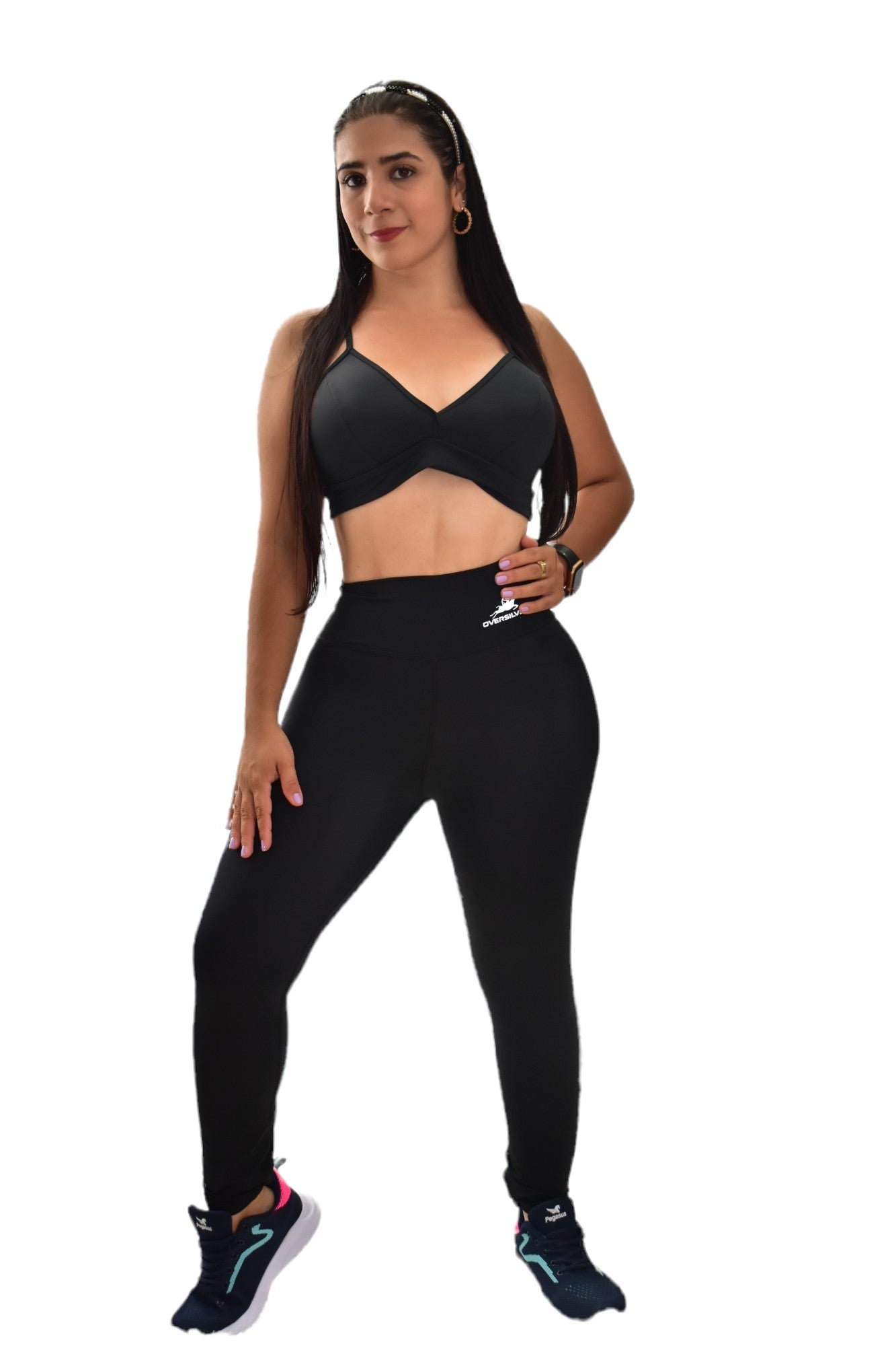 LEGGINS SET 2 PIEZAS PREMIUMTEX NEGRO oversilvercolombia