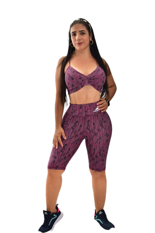 BIKER SET 2 PIEZAS PREMIUMTEX VINOTINTO MANCHA NEGRA oversilvercolombia