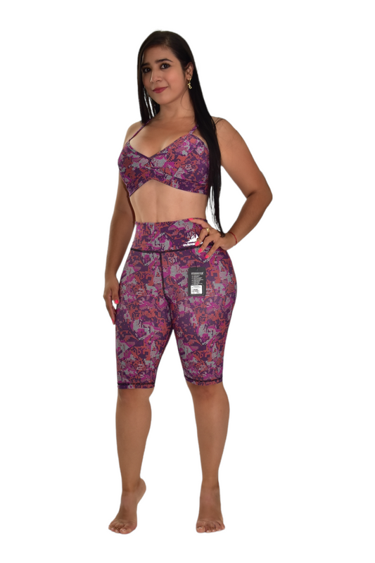 BIKER SET 2 PIEZAS PREMIUMTEX VINOTINTO MORADO oversilvercolombia