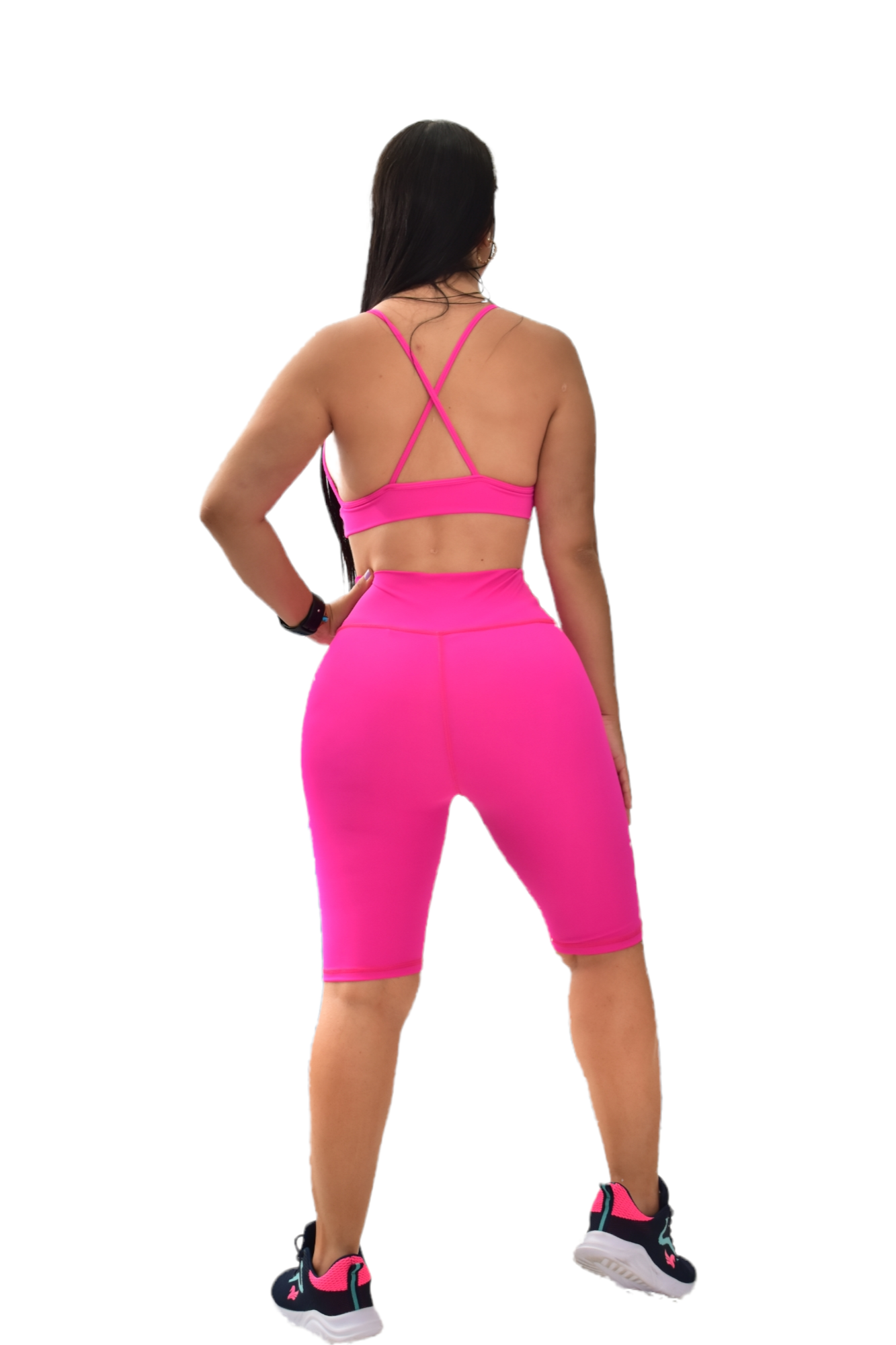 BIKER SET 2 PIEZAS PREMIUMTEX FUCSIA oversilvercolombia