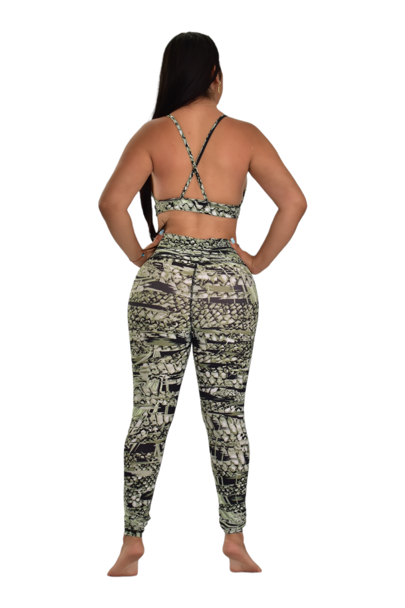 LEGGINS SET 2 PIEZAS PREMIUMTEX VERDE TORTUGA oversilvercolombia