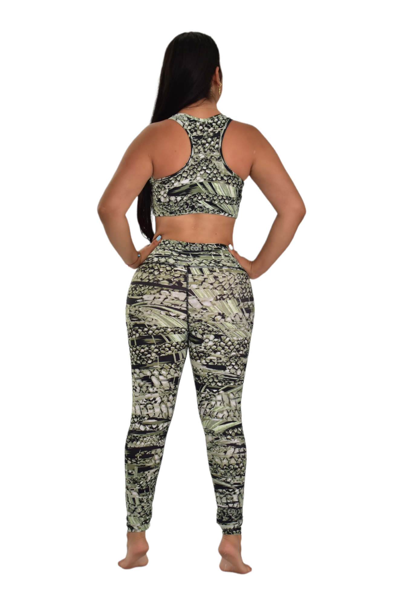 LEGGINS SET 2 PIEZAS PREMIUMTEX VERDE TORTUGA oversilvercolombia