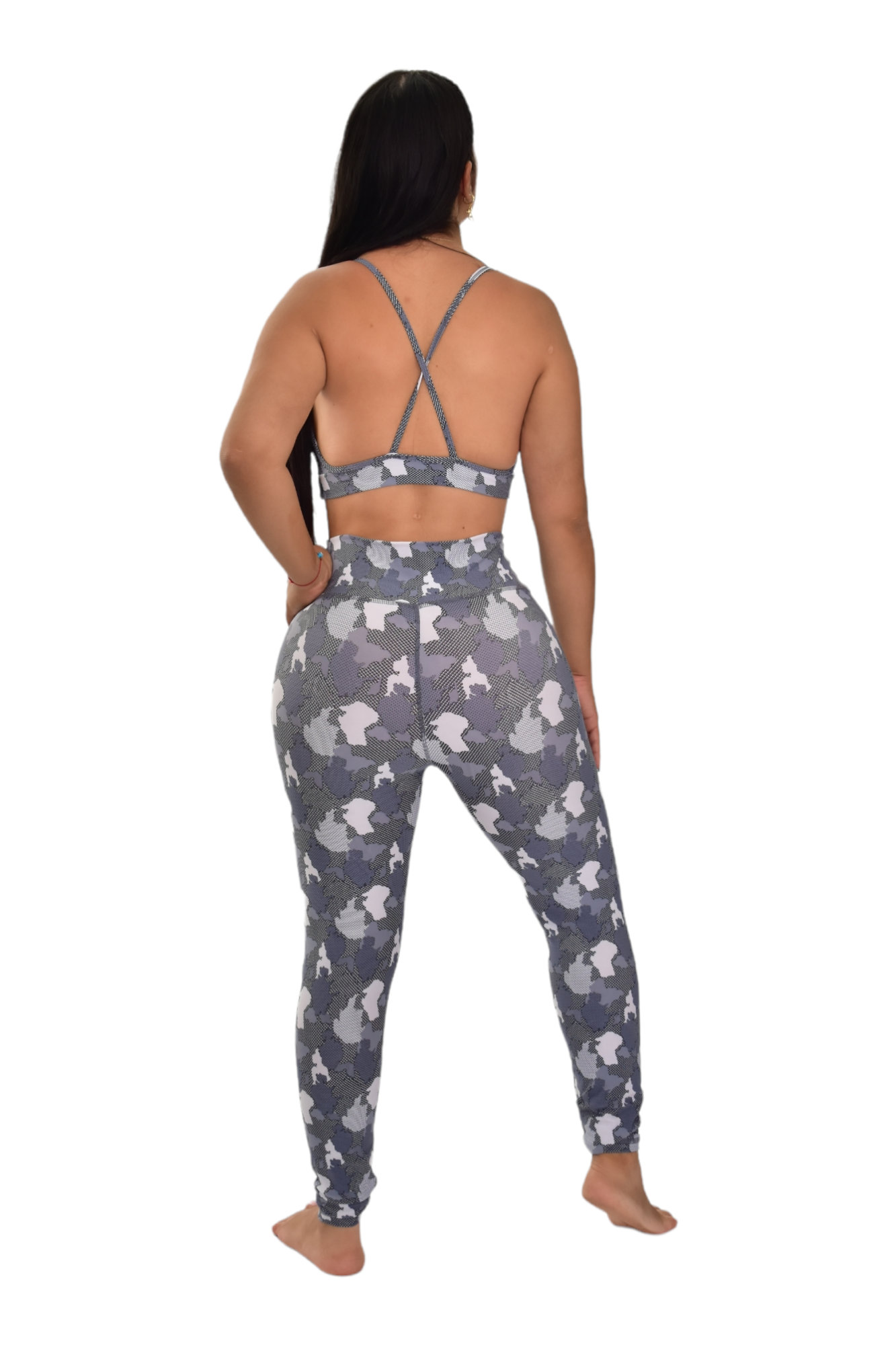 LEGGINS SET 2 PIEZAS PREMIUMTEX MILITAR GRIS oversilvercolombia