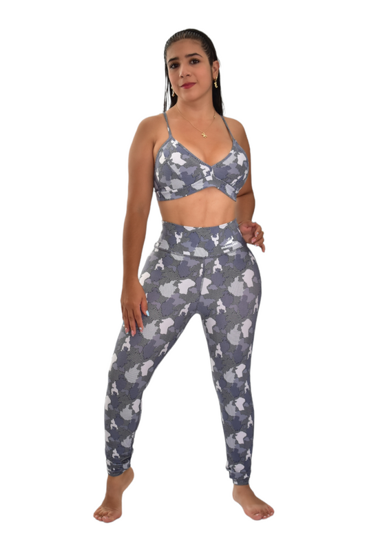 LEGGINS SET 2 PIEZAS PREMIUMTEX MILITAR GRIS oversilvercolombia