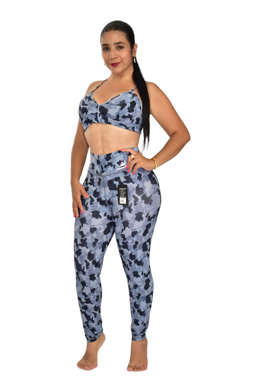 LEGGINS PREMIUMTEX SET 2 PIEZAS - GRIS MANCHA NEGRO oversilvercolombia